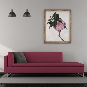 Tablou inramat - Ruth Addinall - Camellia, 50 x 60 cm - Img 2