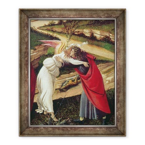 Tablou inramat - Sandro Botticelli - Nasterea mistica I, 70 x 85 cm
