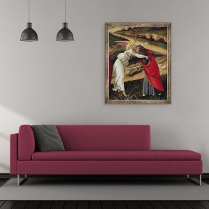 Tablou inramat - Sandro Botticelli - Nasterea mistica I, 70 x 85 cm - Img 2