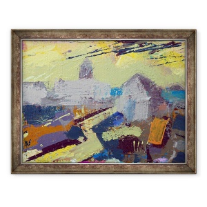 Tablou inramat - Sara Hayward - Calea Iona, 60 x 80 cm