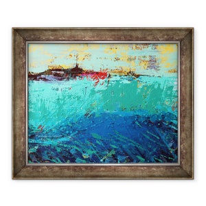 Tablou inramat - Sara Hayward - Sunetul lui Iona II, 70 x 85 cm