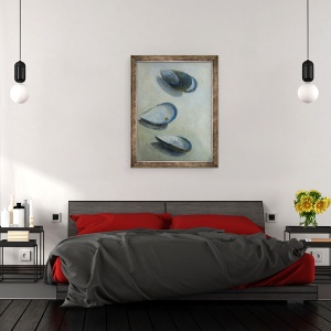 Tablou inramat - Sara Studd - Scoici de midii 1, 60 x 80 cm - Img 3