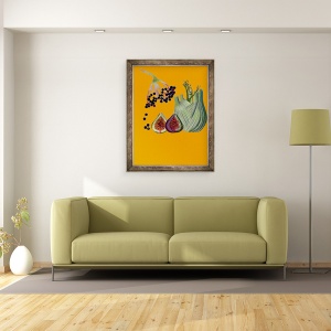 Tablou inramat - Sarah Thompson-Engels - Fructe & legume decupaj 2020, 60 x 80 cm - Img 2