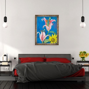 Tablou inramat - Sarah Thompson-Engels - Stargazer, 60 x 80 cm - Img 3