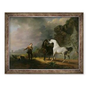 Tablou inramat - Sawrey Gilpin - Gulliver Adresandu-se Houyhnhnms, 60 x 80 cm