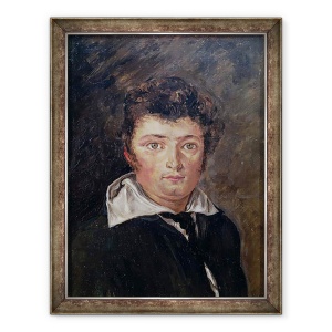 Tablou inramat - Scoala franceza - Portretul lui Robert Surcouf 1736-1827 1796, 70 x 90 cm
