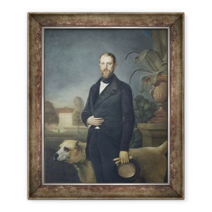 Tablou inramat - Scoala Germana - Otto von Bismarck, 50 x 60 cm