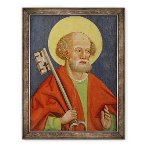 Tablou inramat - Scoala maghiara - St. Peter, 60 x 80 cm
