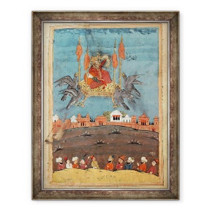Tablou inramat - Scoala Persana - Covorul zburator, 60 x 80 cm