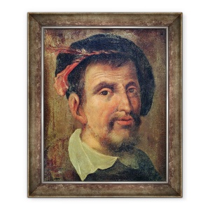Tablou inramat - Scoala Spaniola - Ferdinand Columbus 1488-1539, 50 x 60 cm