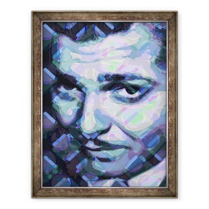 Tablou inramat - Scott J. Davis - Clark Gable, 60 x 80 cm