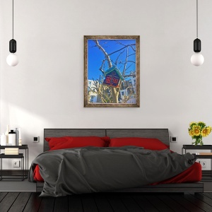Tablou inramat - Sylver Bernat - Mi casa es su casa, 2019, 60 x 80 cm - Img 3