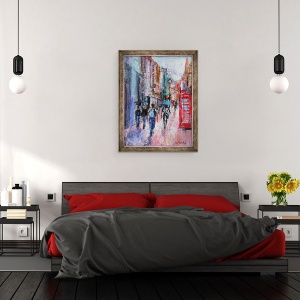 Tablou inramat - Sylvia Paul - Zi ploioasa, 70 x 90 cm - Img 3