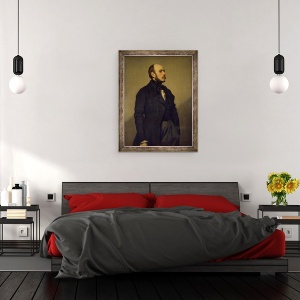 Tablou inramat - Thomas Couture - Leon Ohnet, 70 x 90 cm - Img 3