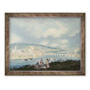 Tablou inramat - Thomas Girtin - Rochester, din nord, 70 x 90 cm
