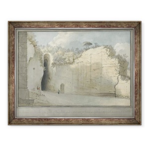 Tablou inramat - Thomas Jones - The Grotto at Posillipo, 60 x 80 cm