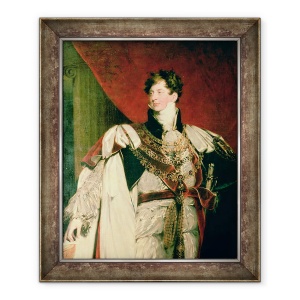 Tablou inramat - Thomas Lawrence - George IV, 50 x 60 cm