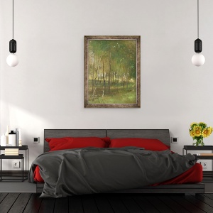 Tablou inramat - Thomas Ludwig Herbst - Lemn, 60 x 80 cm - Img 3