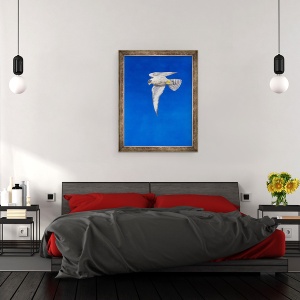 Tablou inramat - Tim Hayward - soimul Peregrine, 70 x 90 cm - Img 3