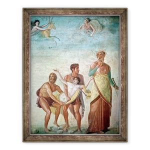 Tablou inramat - Timante - Sacrificiul Ifigeniei, 60 x 80 cm