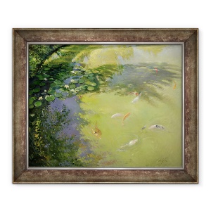 Tablou inramat - Timothy Easton - Featherplay, 50 x 60 cm