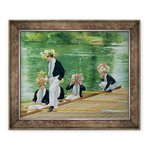 Tablou inramat - Timothy Easton - La Masters pentru Parada, 50 x 60 cm