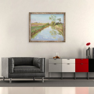 Tablou inramat - Timothy Easton - Piscina de peste, 50 x 60 cm - Img 2