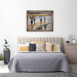 Tablou inramat - Timothy Easton - Pluta de mers, 60 x 80 cm - Img 3