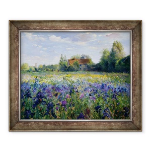 Tablou inramat - Timothy Easton - Seara la Iris Field, 50 x 60 cm