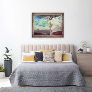 Tablou inramat - Tivadar Csontvary Kosztka - Cedrul solitar, 60 x 80 cm - Img 3