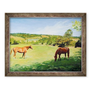 Tablou inramat - Tony Fandino - Cai la pasunat I, 60 x 80 cm