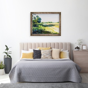 Tablou inramat - Tony Fandino - Camp de grau I, 70 x 90 cm - Img 3