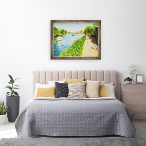 Tablou inramat - Tony Fandino - Raul Tamisa I, 70 x 90 cm - Img 3