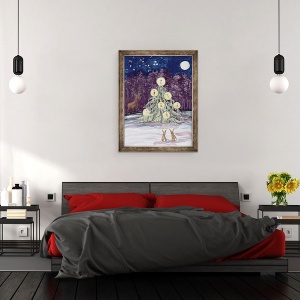Tablou inramat - Trish Schreiber - Fairy Brad, 60 x 80 cm - Img 3
