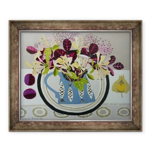 Tablou inramat - Vanessa Bowman - Caprifoi in Ulcior de peste, 70 x 85 cm
