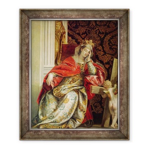 Tablou inramat - Veronese - Portret De Sfanta Elena, 70 x 85 cm