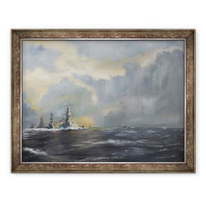 Tablou inramat - Vincent Alexander Booth - Flota japoneza in Pacific 1942, 2013, 70 x 90 cm