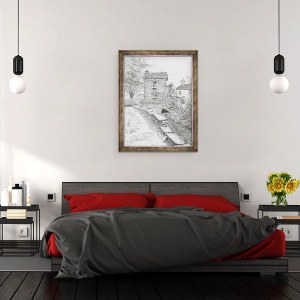 Tablou inramat - Vincent Alexander Booth - Podul Casa Ambleside, 2019, 60 x 80 cm - Img 3