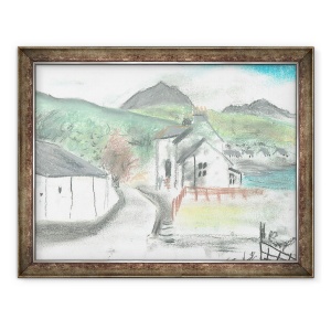 Tablou inramat - Vincent Alexander Booth - Strada principala Jura, 2005, 70 x 90 cm