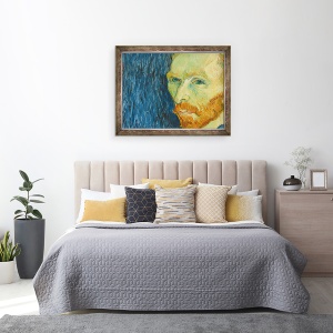 Tablou inramat - Vincent van Gogh - Autoportret III, 60 x 80 cm - Img 3