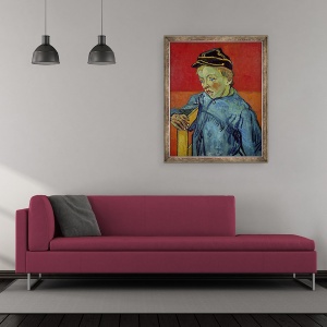 Tablou inramat - Vincent van Gogh - Elevul, 50 x 60 cm - Img 2