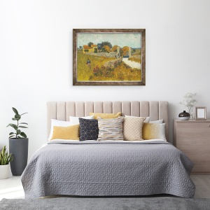 Tablou inramat - Vincent van Gogh - Ferma in Provence, 60 x 80 cm - Img 3