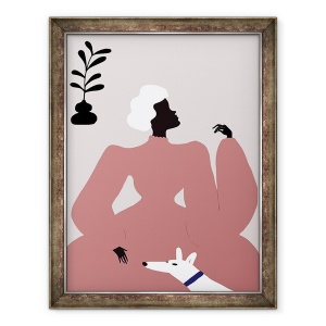 Tablou inramat - Yi Xiao Chen - Duminica dupa-amiaza, 2016, 60 x 80 cm
