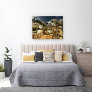 Tablou canvas - 0, Ireal, Fantezie, Pescarus, Basm, 50 x 70 cm - Img 3