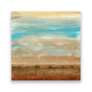 Tablou Canvas - Abstract, Maro, Culoarea Deschise, Mat, 60 x 60 cm