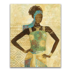 Tablou Canvas - Afro, Figurativ, Modern, 60 x 75 cm