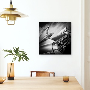Tablou canvas - American, Assen, American, Natura Moarta, Vintage, Retro, 60 x 60 cm - Img 4