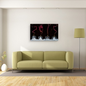 Tablou canvas - An Nou Fericit, 2015, An Nou Fericit, Lumanare, 50 x 80 cm - Img 2