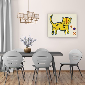 Tablou canvas - Animale, Animale, Diferite, Pisoi, 60 x 75 cm - Img 4