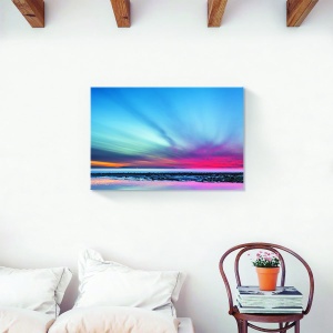 Tablou canvas Antarctica Aurora Polară, 80x120 cm